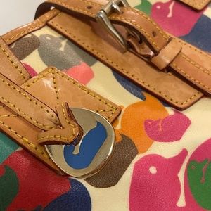 Dooney and Bourke satchel. Red interior.